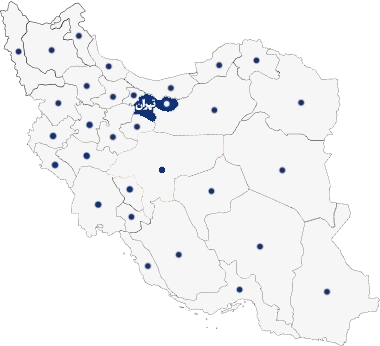 نقشه ایران شعب tkk