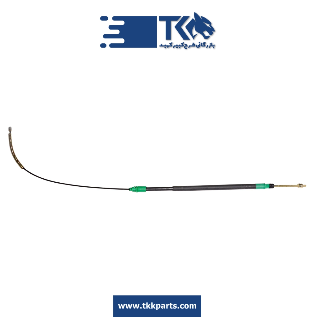 کابل ترمز دستی پژو 405 شاخه چپ برند TKK